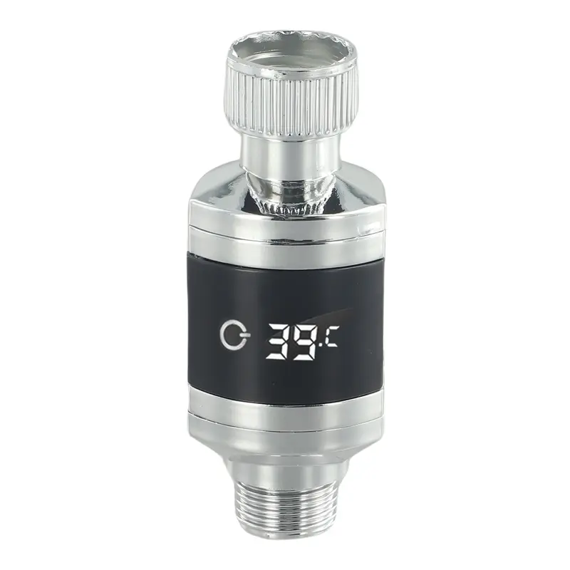 Nhiệt Kế Nước Vòi Hoa Sen, Màn Hình LED Hiển Thị Nguồn, Màn Hình Theo Dõi Nhiệt Độ Nước Gia Dụng 2