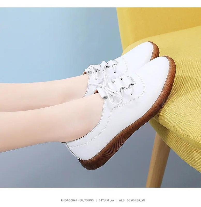 Product Introduction of Pumps Women's Spring and Autumn Soft Soled Flats Comfortable Work Shoes Girls' Mom Shoes 30