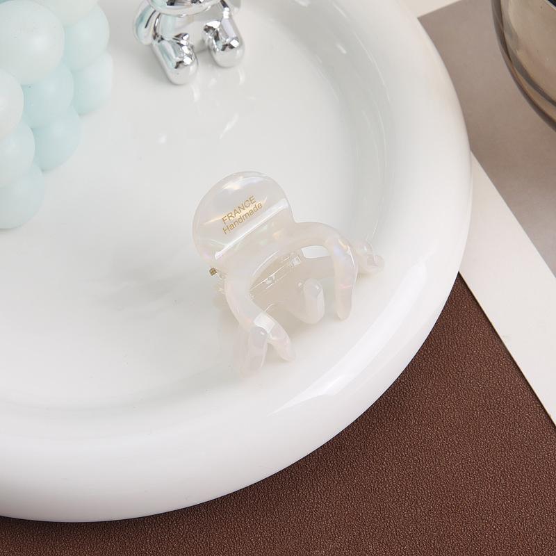 Kẹp Tóc Acetate, Phong Cách Pháp, Dành Cho Nữ, Tóc Đuôi Ngựa Cao, Kẹp Tóc Cố Định, Sau Đầu, Kẹp Tóc Càng Cua Updo Nửa, Kẹp Cá Mập Nhỏ Phụ Kiện Tóc kẹp  cang  cua kept oc nm h 8