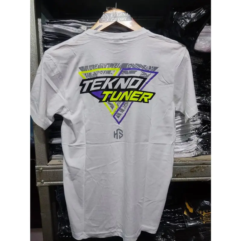 Kaos Racing Tekno Tunner Atasan Pria dan Wanita Baju Oblong Katun combet terbaru 2023 3