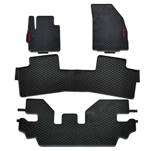 Thảm lót sàn cao su xe Mitsubishi Xpander / xpander cross 2018- 2021, 2022 2023 2024 loại đúc dày, 3 hàng ghế dễ vệ sinh, ko mùi