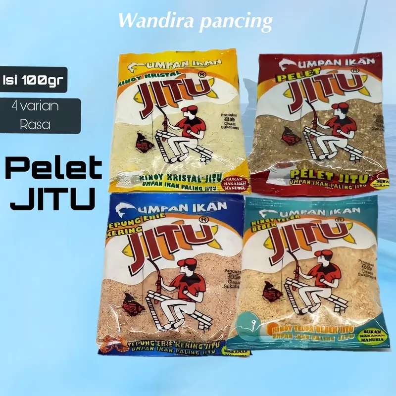 Pelet jitu buat campuran & umpan ikan air tawar Pancing Pancing 1