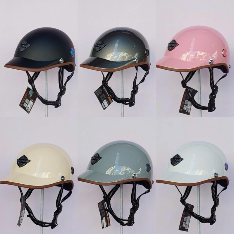 Nón Bảo Hiểm Napoli N081 Cty Sóng HÙng PP Làm Từ Nhựa ABS Xốp Ép Nhiệt Thiết Kế Tinh Tế Trẻ Trung Gọn Nhẹ Phù Hợp Nam Nữ Vòng Đầu Dưới 57cm