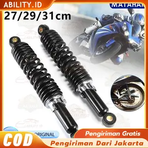 2 Pcs shock breaker angkutan barang berat. sok breker 310mm kwalitas racing universal untuk semua motor / 2 Buah Shock Belakang Wave Shockbreaker Belakang Motor 310MM Sok Belakang Motor Untuk Semua Jenis Motor / 310mm Shockbreaker Belakang