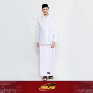 Sarung ATLAS Bustan Nevo Series Vertex White