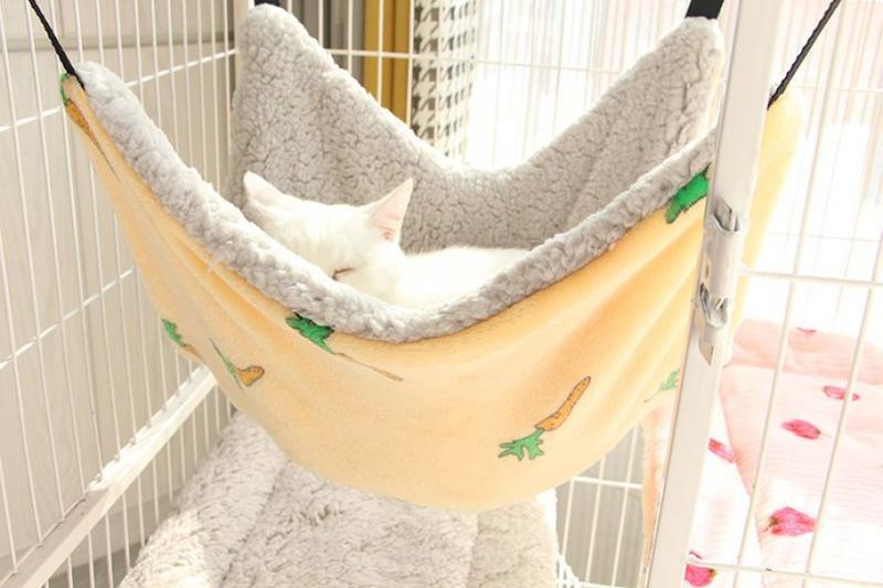 Product Introduction of Cat Hammock Hangable Hanging Hanging Nest Winter Cat Swing Cage Pet Cat Hanging Basket Cat Cage Hammock Cradle Nest 12