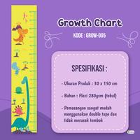 Gambar Lembar Belajar Growth Chart - Pengukur Tinggi Badan Anak Aesthetic Ukuran 150cm - Growth - 001 dari Lembar Belajar Kab. Purworejo 2 Tokopedia