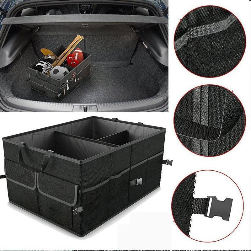 Product Introduction of Large Capacity Car Trunk Storage Box, Foldable Car Trunk Organizer, Multifunctional Car Storage Box, Car Interior Accessories 2