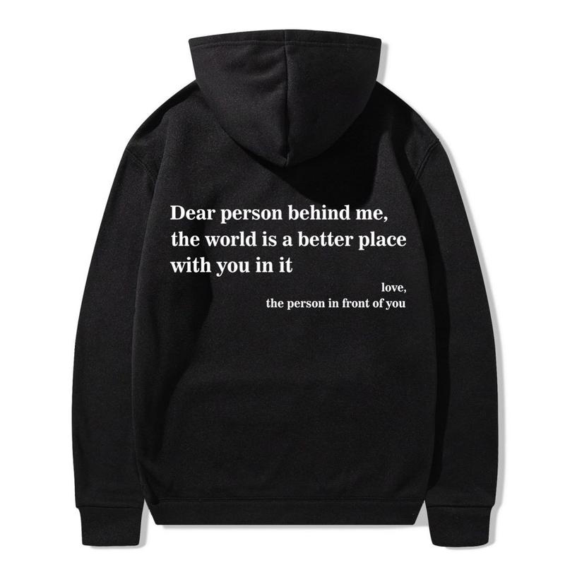 Product Introduction of Áo Hoodie Chải Cho Nữ, In Chữ Trơn, Có Túi Kangaroo, Dây Rút, Áo Hoodie In Hình, 2023 4