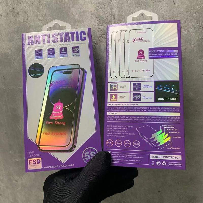 Cường lực chống nhìn trộm ESD chống bụi màng loa dành cho iphone từ 11 đến 14promax