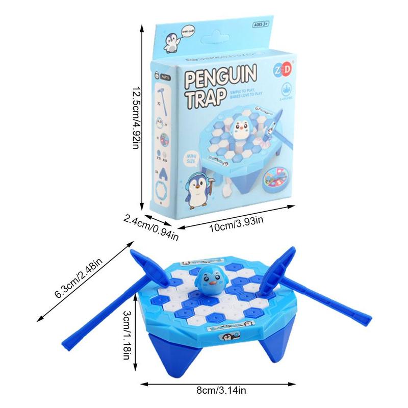 Product Introduction of Trò Chơi Cờ Bàn Tương Tác, Bẫy Chim Cánh Cụt Phá Băng, Đồ Chơi Trò Chơi Phá Băng, Có Búa, Thích Hợp Cho Bữa Tiệc Bố Mẹ-Bé Và Gia Đình, Bộ Phá Băng 36