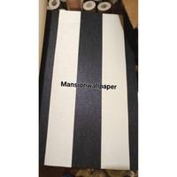 Gambar Wallpaper Dinding Motif Garis Hitam Putih dari Mansion Wallpaper Kota Administrasi Jakarta Utara 2 Tokopedia