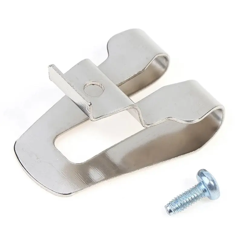 Móc Kẹp Thắt Lưng Khoan, 3 Cái, Cho Dụng Cụ Tối Đa 18V, Có Đinh Tán Mũ 8Mm, Bao Gồm Vít 3