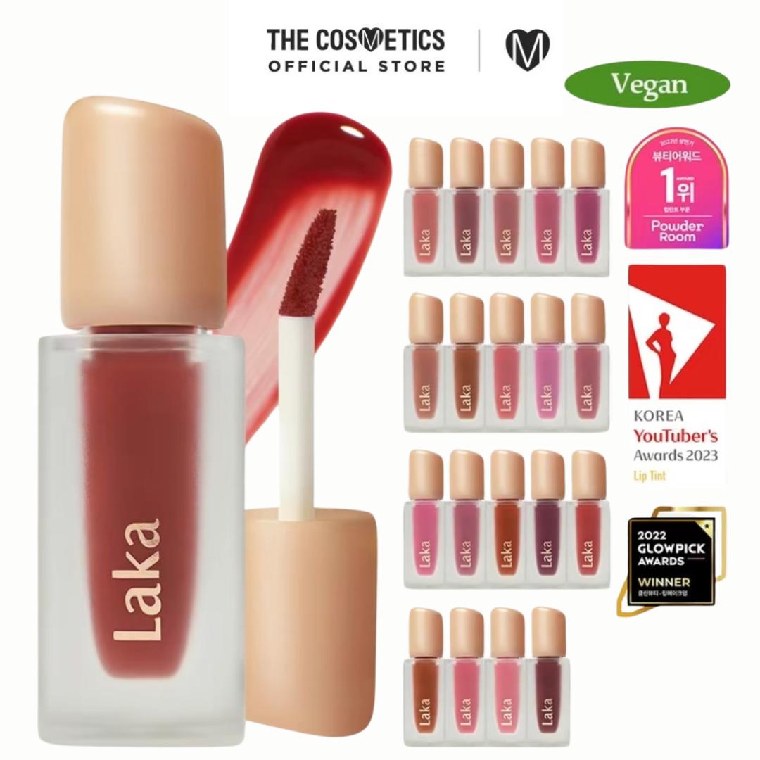 Laka Fruity Glam Tint  ลิปทินท์วีแกน Women เครื่องสำอาง ริมฝีปาก Cosmetic ปาก