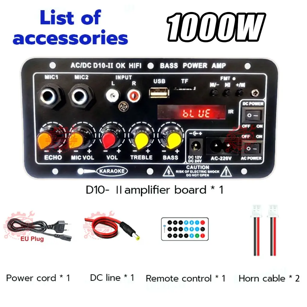 D10II 1000W(8-12INC)