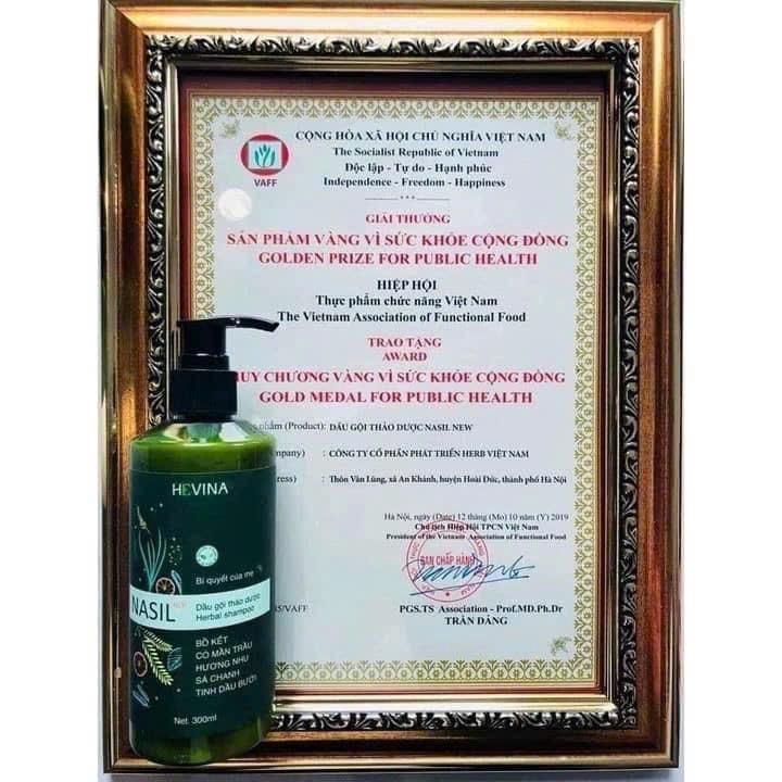 Dầu gội thảo dược Nasil bưởi ngăn rụng tóc và kích thích mọc tóc - Dưỡng Tóc, Women #Hevinabíquyếtcủamẹ 4