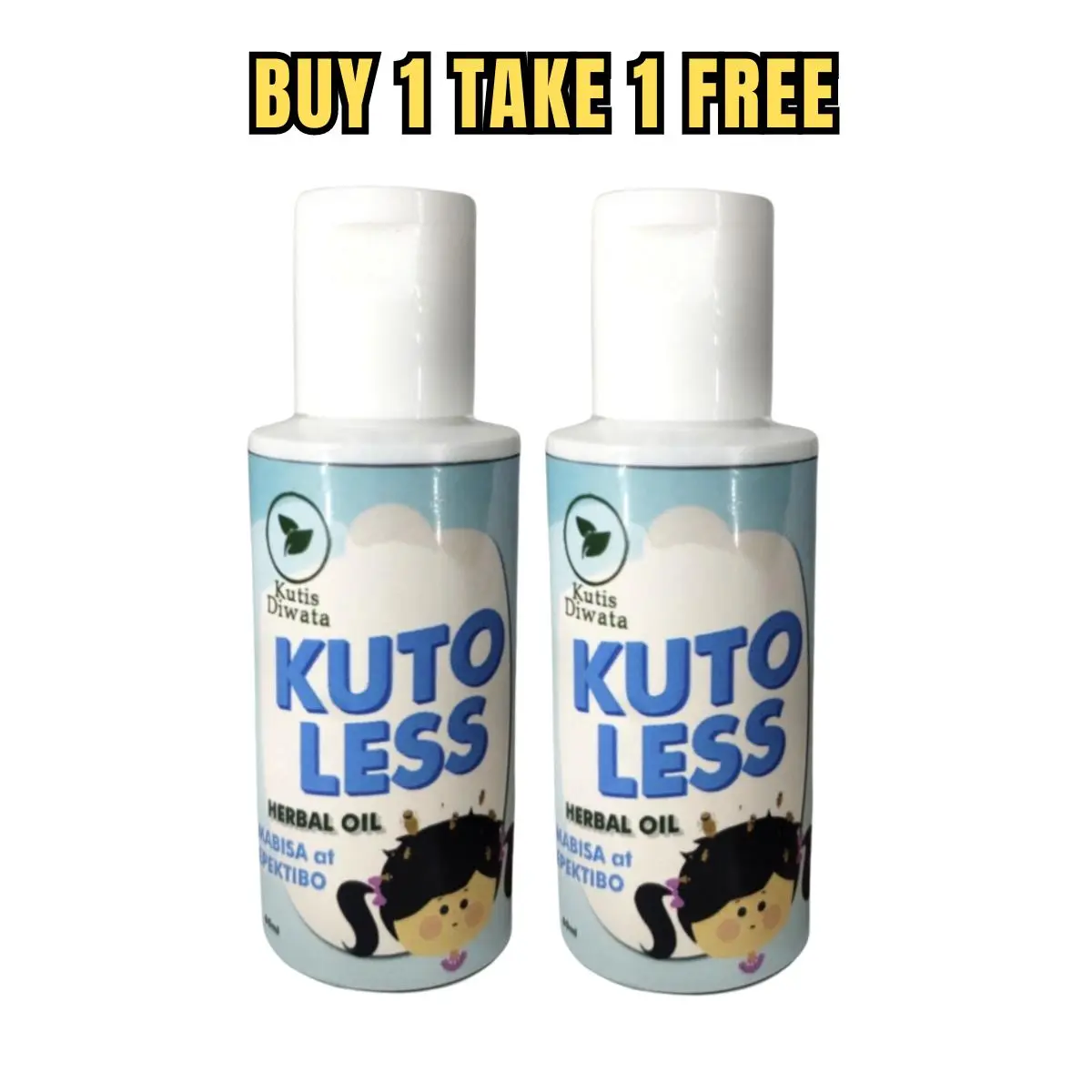 Buy 1 Take 1 Free Kuto Less Herbals Oils Diwata Epektino At Mabisa Anti Itching Scalp Healthier Hair Haircare