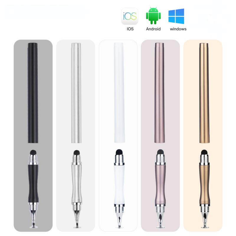 Bút Cảm Ứng Thông Dụng 2in1 Dành Cho Android Và iOS Bút Cảm Ứng Thích Hợp Cho iPad iPhone Samsung Xiaomi Lenovo Máy Tính Bảng Điện Thoại Thông Minh Phụ Kiện Bút Chì Cho Máy Tính Bảng stylus pen