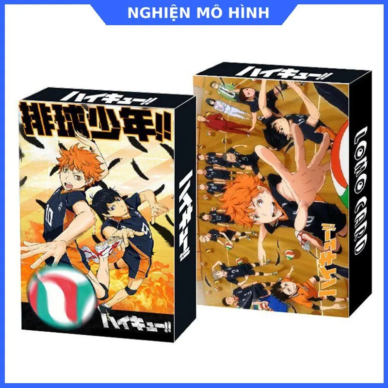 Lomo card 30 thẻ Vua bóng chuyền Haikyuu poster card Haikyu Shoyo Kenma Tobio Kageyama Toru Oikawa Bokuto Thẻ Bài Bộ Bài