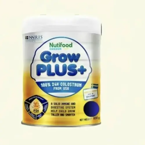 Sữa bột Grow Plus vàng mẫu mới date xa, chính hãng