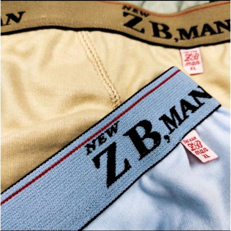 3 Pcs Celana Dalam Pria ZB.1770 karesi Katun Lembut 2