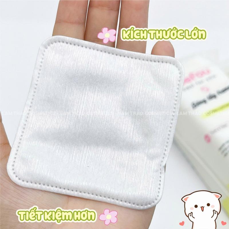Bông Tẩy Trang Befou Cotton - Chất liệu cotton mềm mại 4