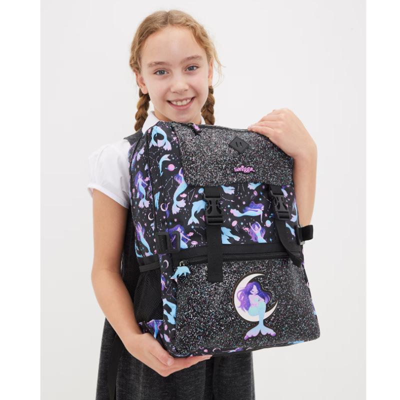 Product Introduction of Australian Smiggle Large Schoolbag Primary and Secondary School Children Backpack Children Outdoor Leisure Bag Large Capacity 5