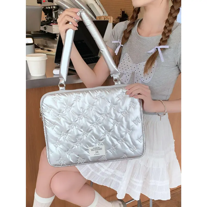 Korean Bow Laptop Ipad Bag | Tas laptop ipad Pita Korea 4