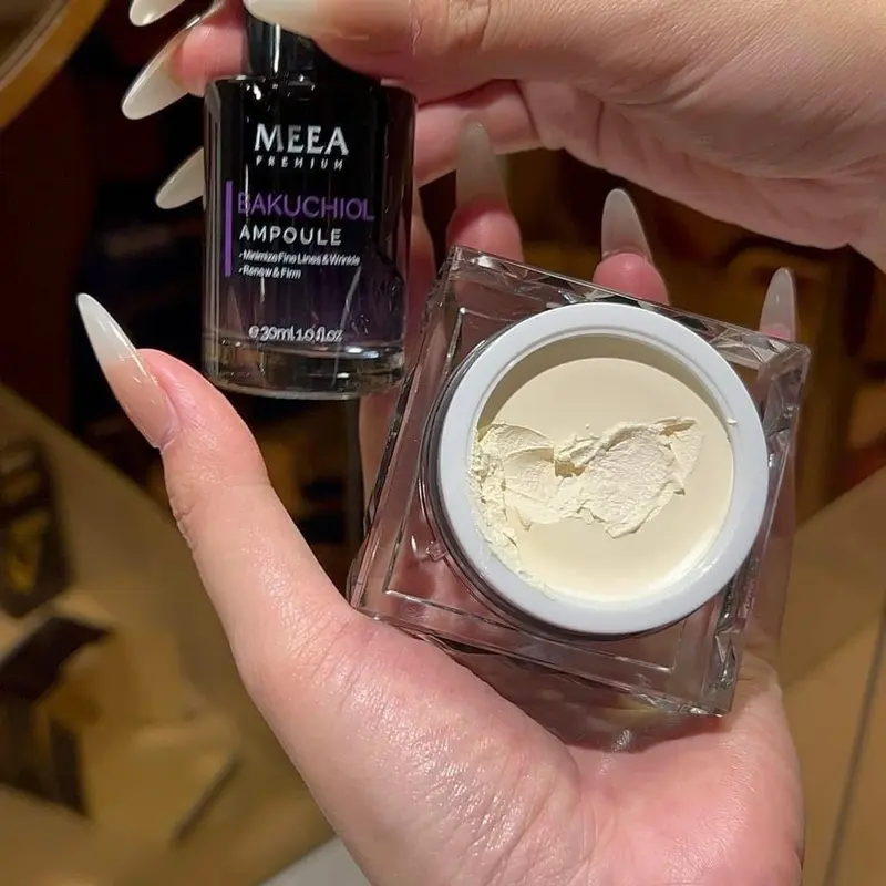 Combo Kem Cá Hồi Cao Cấp V2  Meea và Serum Bakuchiol Meea Bản Full 3