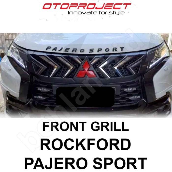 Gambar Front Grill PAJERO SPORT 2016-2020 Rockford Otoproject Grill Depan dari bohlamhid Kota Tangerang Tokopedia