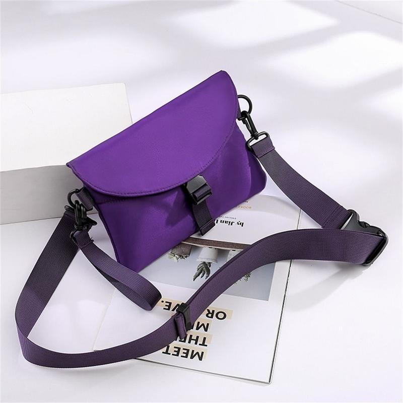 Product Introduction of Men Nylon Chest Pack Cellphone Pouch Outdoor Sports Cross-body Bag Casual Running Cycling Sling Bag 27