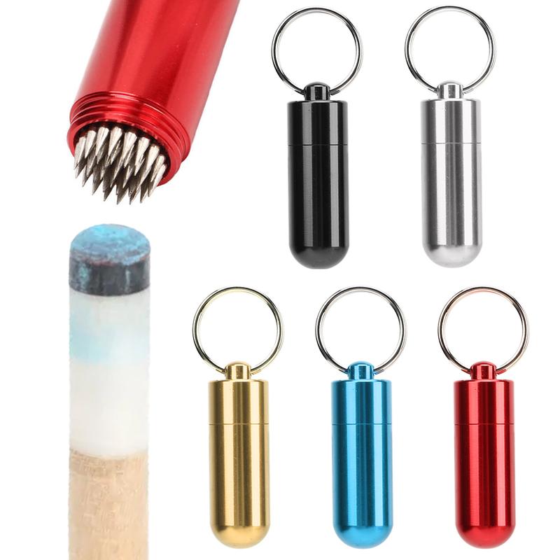 Product Introduction of 1PC Portable Billiard Cue Tip Needle With Key Ring Pool Cue Tip Shaping Tool Billiard Repair Supplies #466999 29