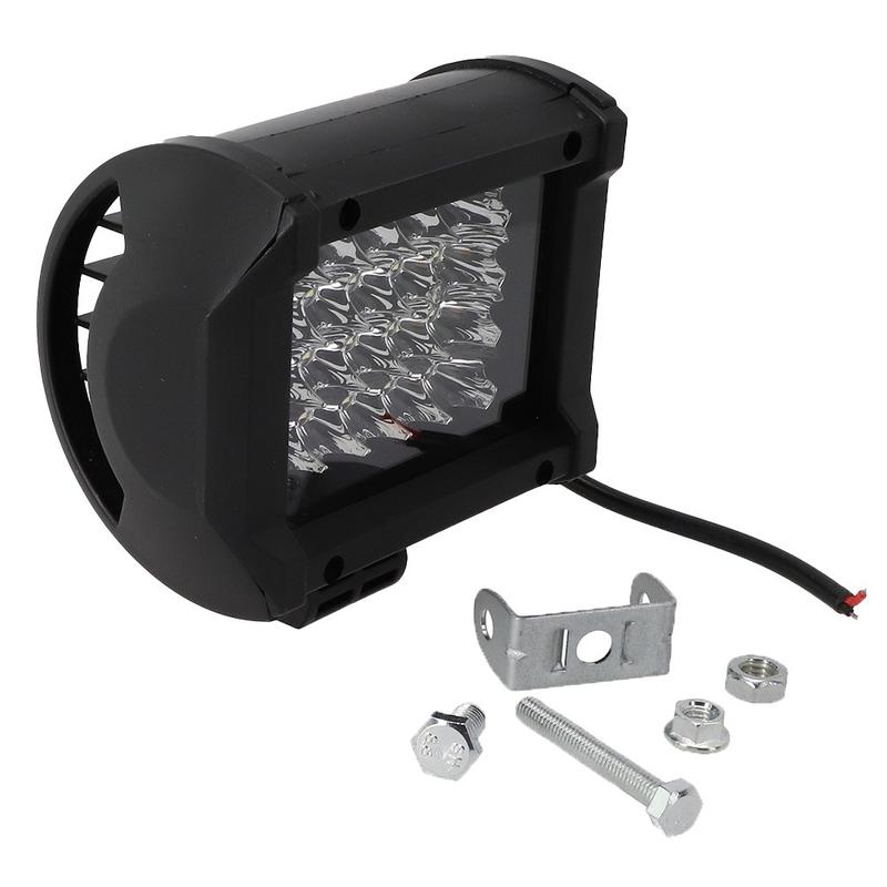 Thanh đèn LED làm việc, 4 inch, 72W, Đèn combo thể thao, Thích hợp cho lái xe Offroad và xe tải, Màu trắng 4