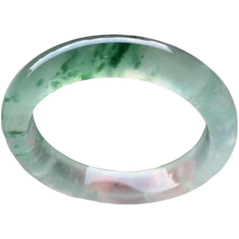 Vòng Tay Ngọc Bích, Jadeite Thay Thế, Loại Băng Ngọc Bích Dulong, Hoa Nổi, Đá Thạch Anh, Ngọc Bích, Vòng Tay Ngọc Bích 4