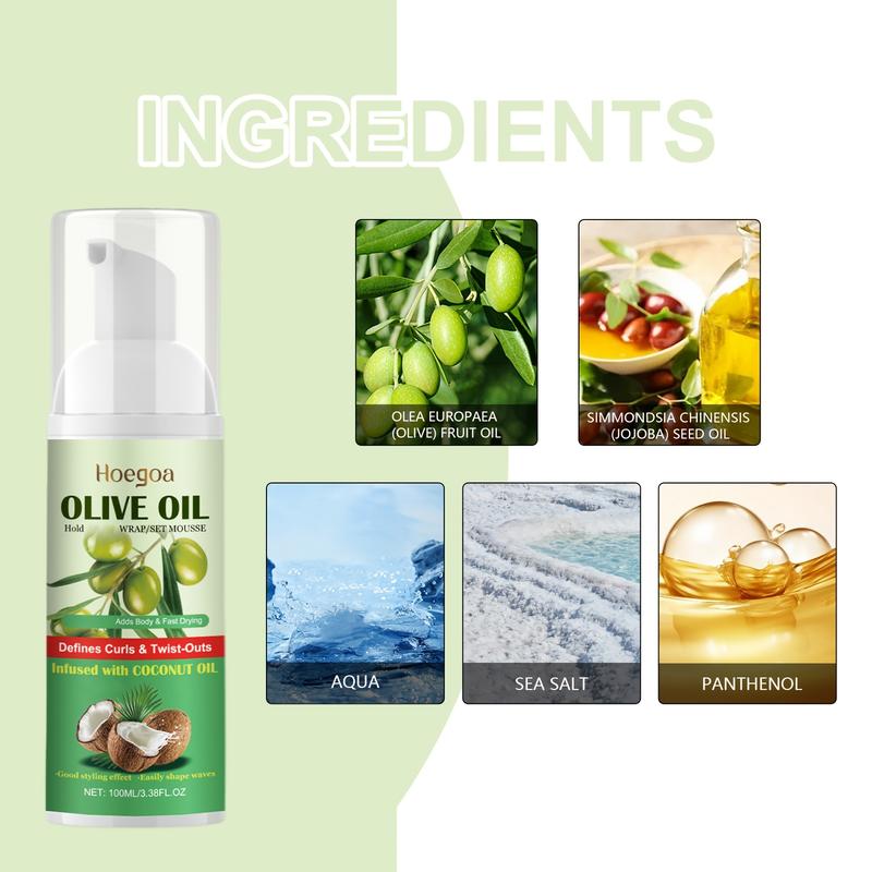 Product Introduction of Hair Styling Foam Mousse, Fresh and Non-Greasy, Lightweight Texture, Volumizing Hair, Long-Lasting Hold, Dry Hair Spray, Suitable for Men and Women shampoo slime  hair  mask 1