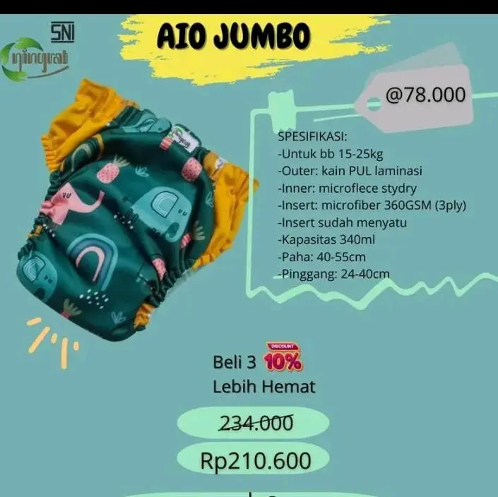 NINGRAT AIO JUMBO