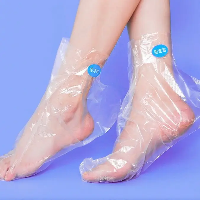 100 Bọc Nilong Ủ Tay Chân Ngắn - Kem Miếng Dán Cố Định - Ủ Kem Tiện Lợi