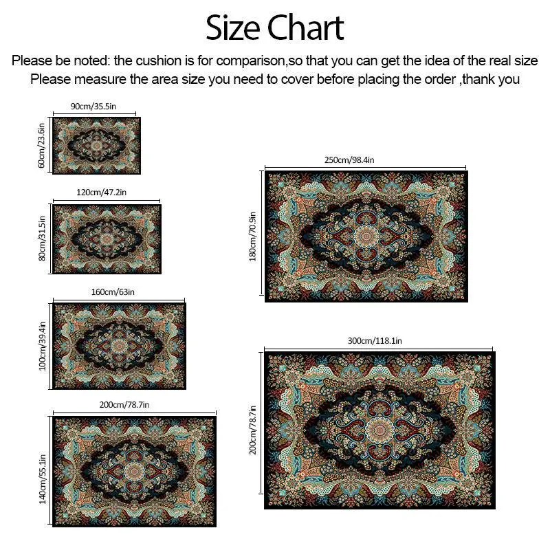 Floral Pattern Non-slip Pet Mat, 1 Count Colorful Printed Pet Floor Mat, Comfortable Pet Mat for Older Pets Or Pets with Joint Problems, Pet Supplies 1