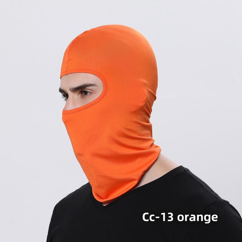 Summer Outdoor Sports Cycling Head Cover Ice Silk Sun Protection Mask Bicycle Motorcycle Windproof Dustproof Face Cover Head Cover 7