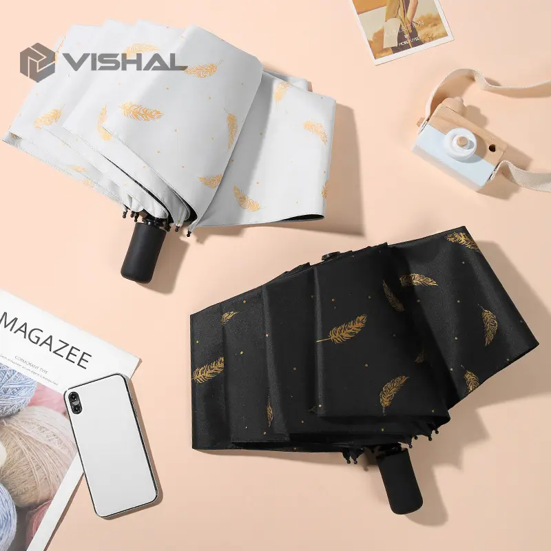Payung Lipat Manual Anti UV Sinar Matahari Premium Murah Import Motif Buah Semangka /Alpukat 2