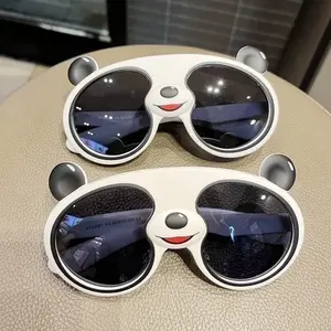 Kacamata Hitam Anak  Bentuk Panda Kacamata Panda Cewek Fashion Fashion