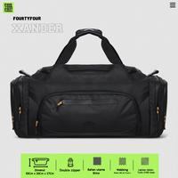 Gambar FOURTYFOUR XANDER - Tas Travel Bag Waterproof Fourtyfour Premium - Tas Pakaian Anti Air - Black dari FOURTYFOUR IDN Kota Administrasi Jakarta Barat 2 Tokopedia