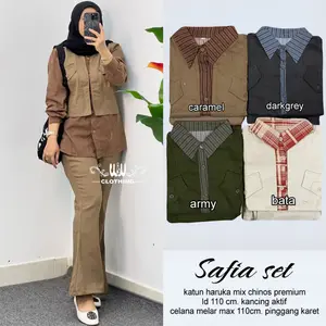 Original W&W Clothing // Safia Setelan // Haruka Mix Chinos