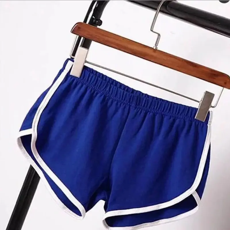 Women Home Yoga Beach Pants Fashion Stretch Waist Casual Shorts Lady Sports Shorts Indoor Outdoor