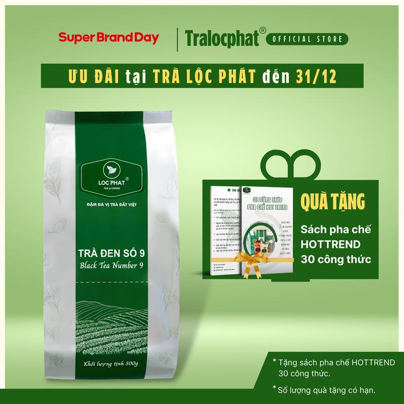 Trà Đen Số 9 Lộc Phát - 500GR - Dùng Để Pha Chế Đồ Uống