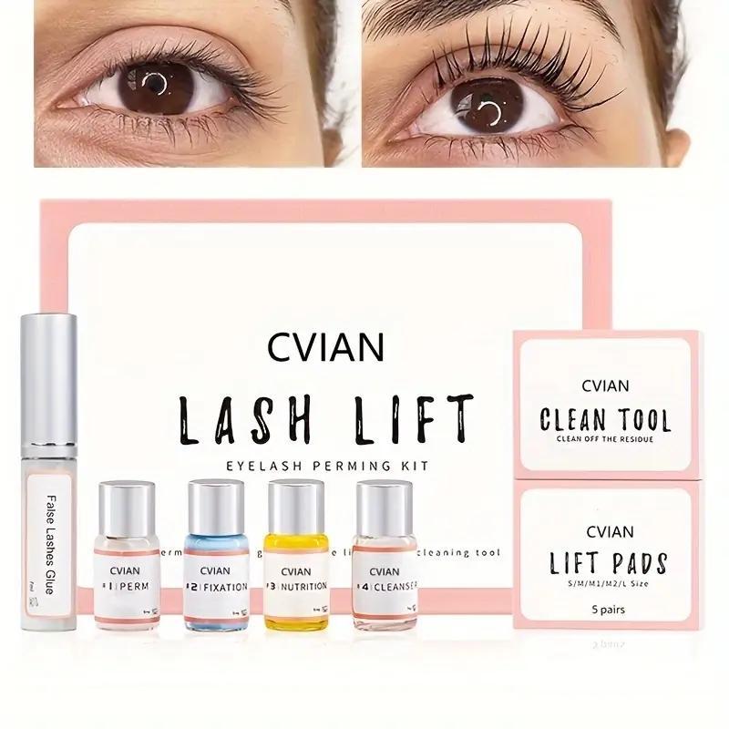 Product Introduction of Professional Lash Lift Kit, 1 Set Semi-permanent Curling Eyelash Perm Kit, Long Lasting Lash Perming Set, Perfect Birthday Gift for Mother Women 3