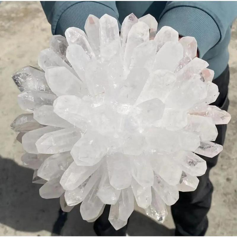 Natural Quartz Crystal Selenite Tower Lamp, Healing ReikiDecorCostumeJewelry & Accessories 6