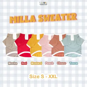 POMAPOO - Sweater Kucing dan Sweater Anjing Milla Sweater