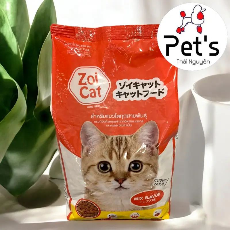 Zoicat - Thức ăn hạt dành cho mèo túi 1 kg - Pets Thái Nguyên 0