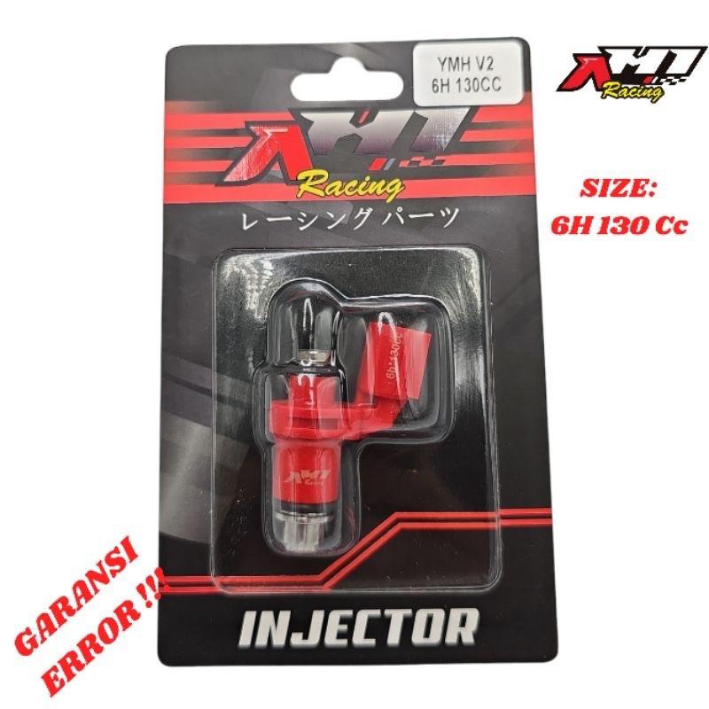 (BISA COD) INJECTOR INJEKTOR AH1 RACING WR 155 NEW NMAX AEROX OLD AEROX NEW LEXI MIO M3 NEW MXKING NEW R15 VVA VIXION R VVA XSR MT15 GARANSI 6 8 10 HOLE 150 160 170 180 200 CC INJEKTOR RACING 5